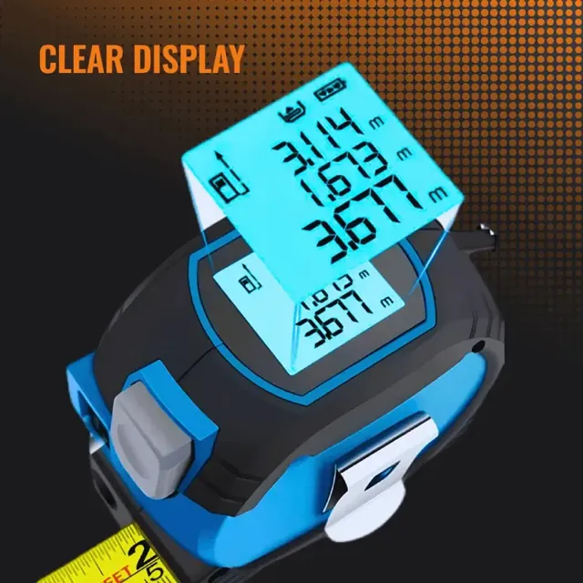 THE ALMIGHTY RULER — The Almighty Ruler 3-in-1 laser tape measure, view 6