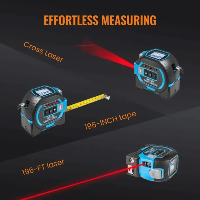THE ALMIGHTY RULER — The Almighty Ruler 3-in-1 laser tape measure, view 9