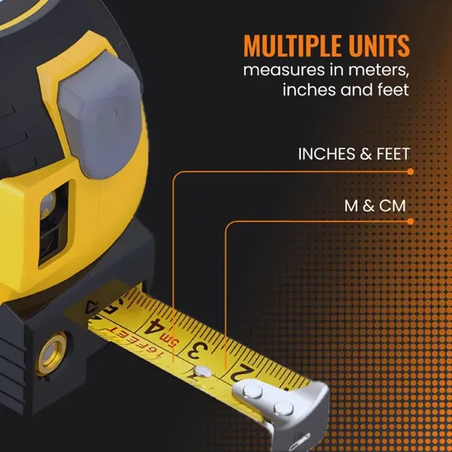 THE ALMIGHTY RULER — The Almighty Ruler 3-in-1 laser tape measure, view 13